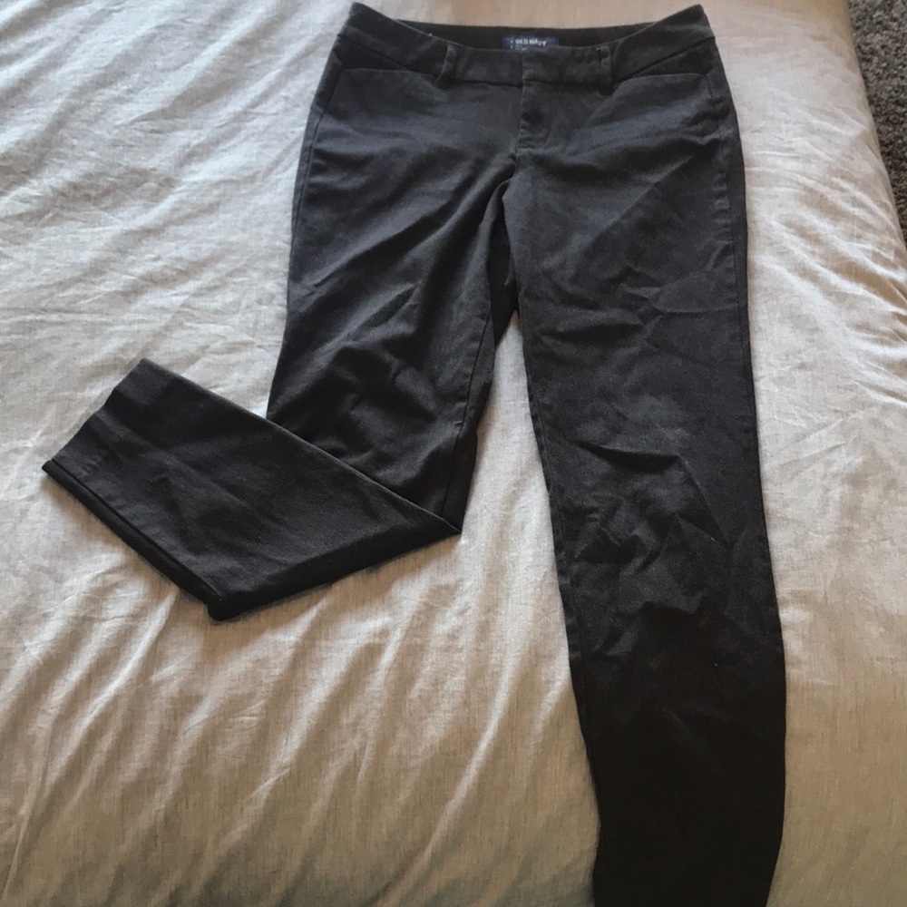 Heather gray pixie (mid-rise) ankle pants